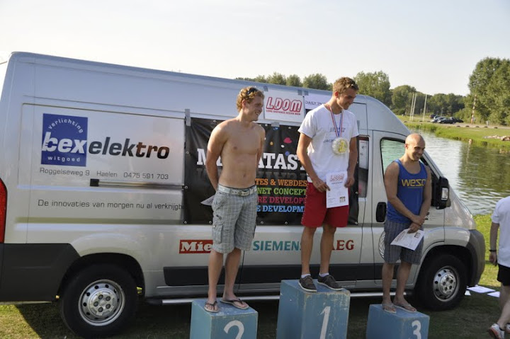 Podium heren senioren
