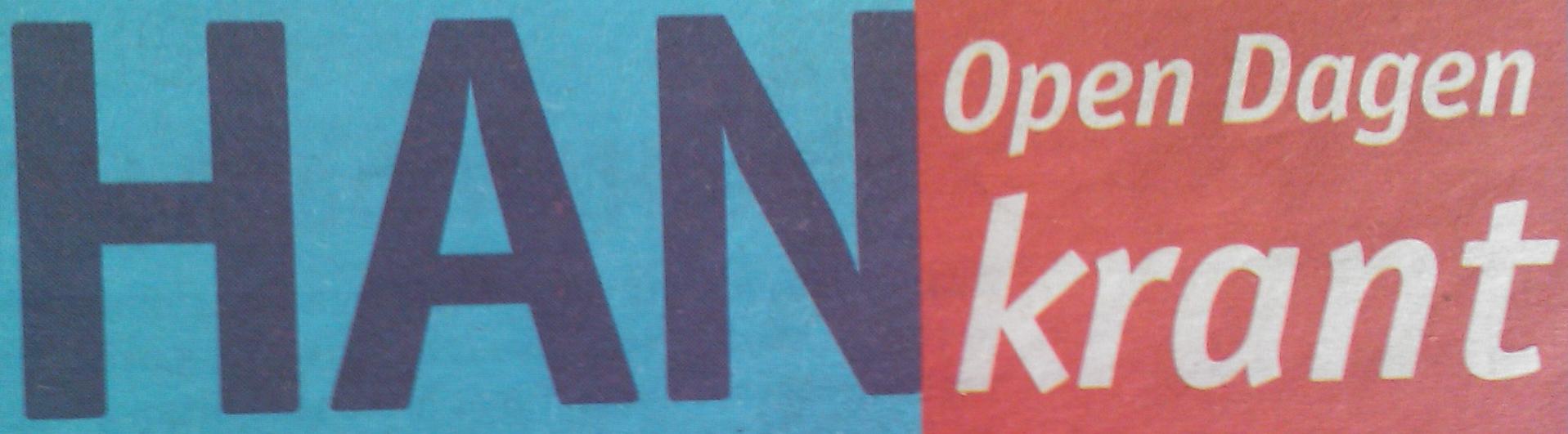Han Open dagen krant Han Open dagen krant