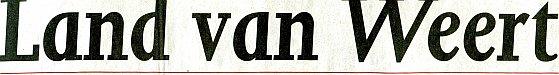 Land van Weert