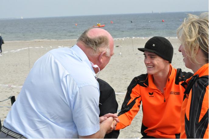 hoog bezoek