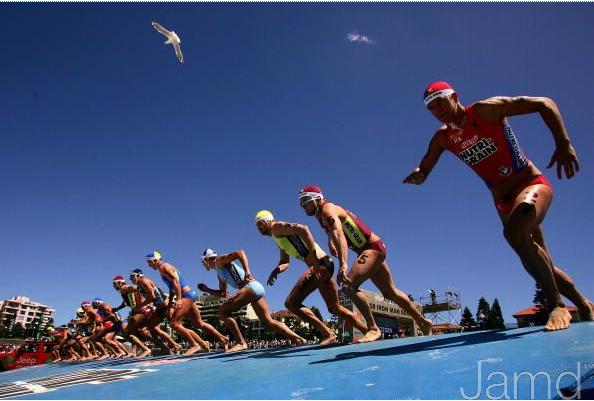 De start van de finale in 2008