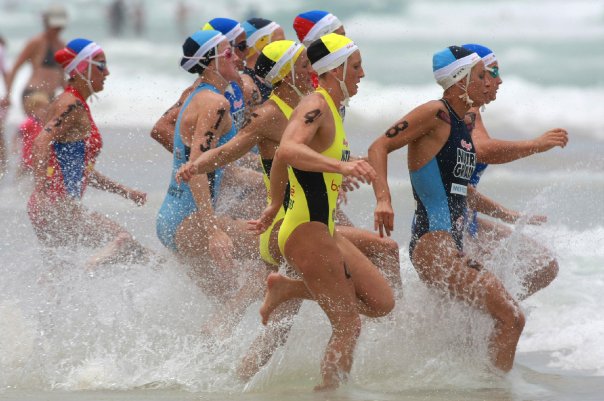 Ironwomen off and racing