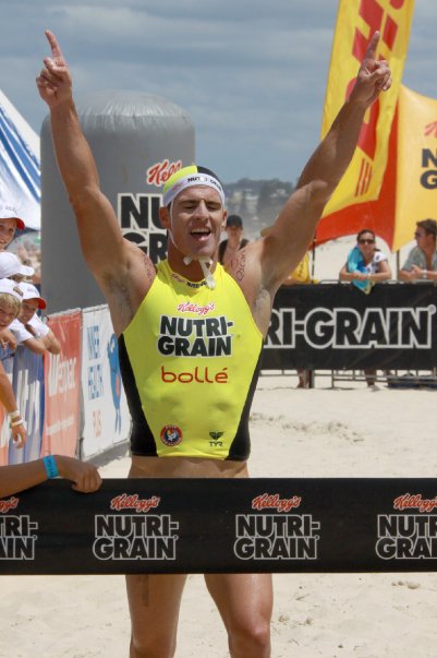 Round 1 Ironman winner Shannon Eckstein