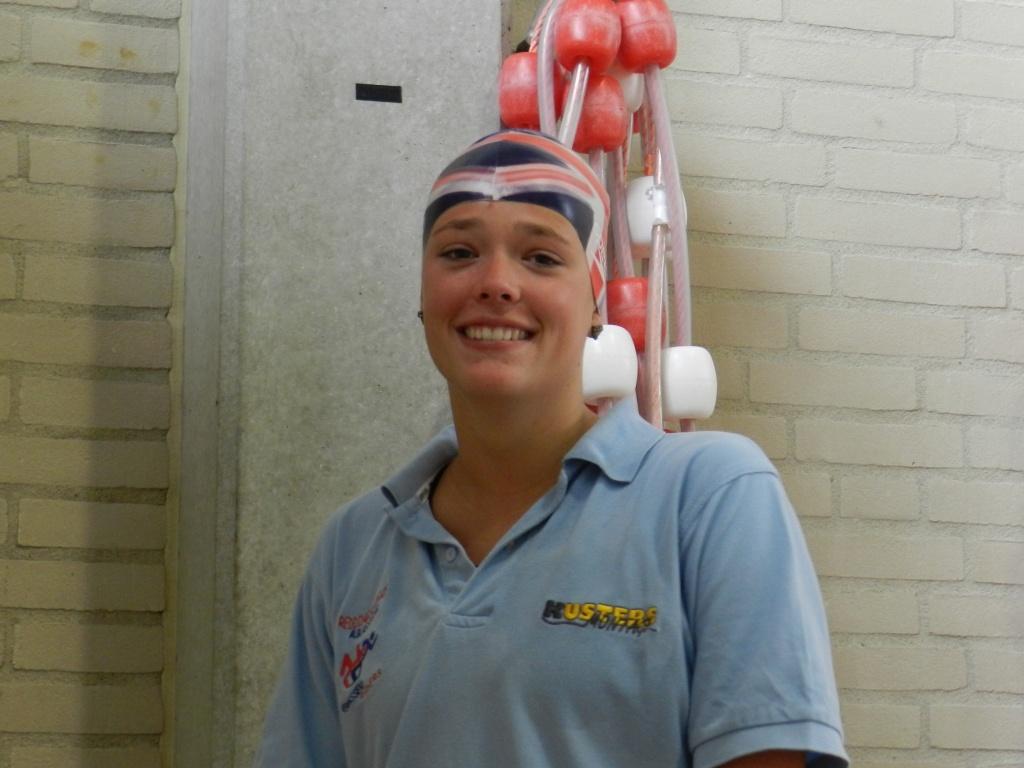 Tanja was zichtbaar verheugd met haar tweede NJR van de dag.