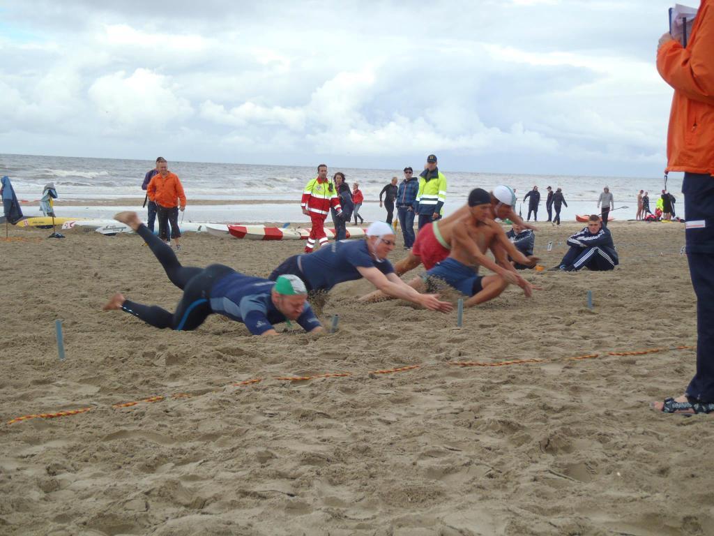 Beelden van de Beach Flags A-finale.