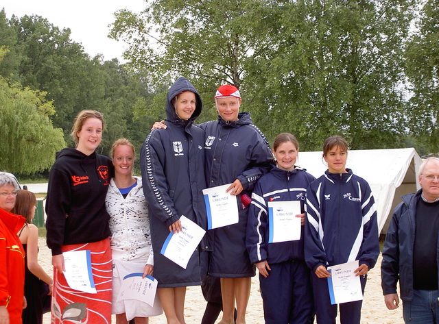 Board Rescue podium Dames