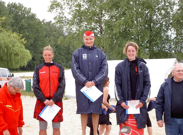Ski Race Podium Dames