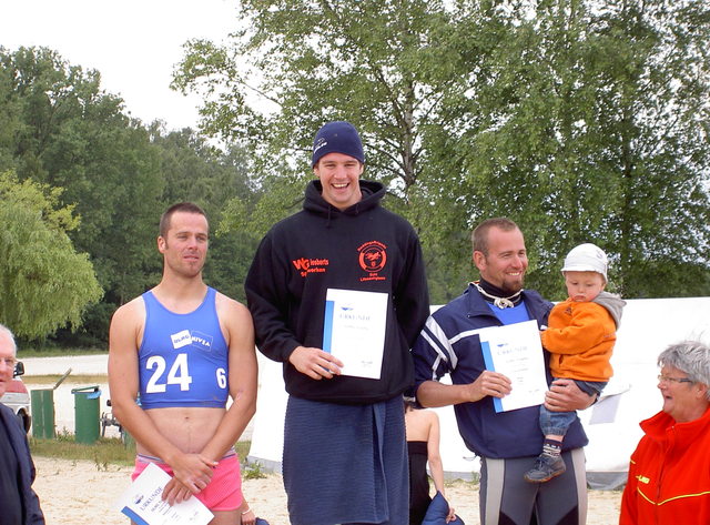 Ski Race podium Heren