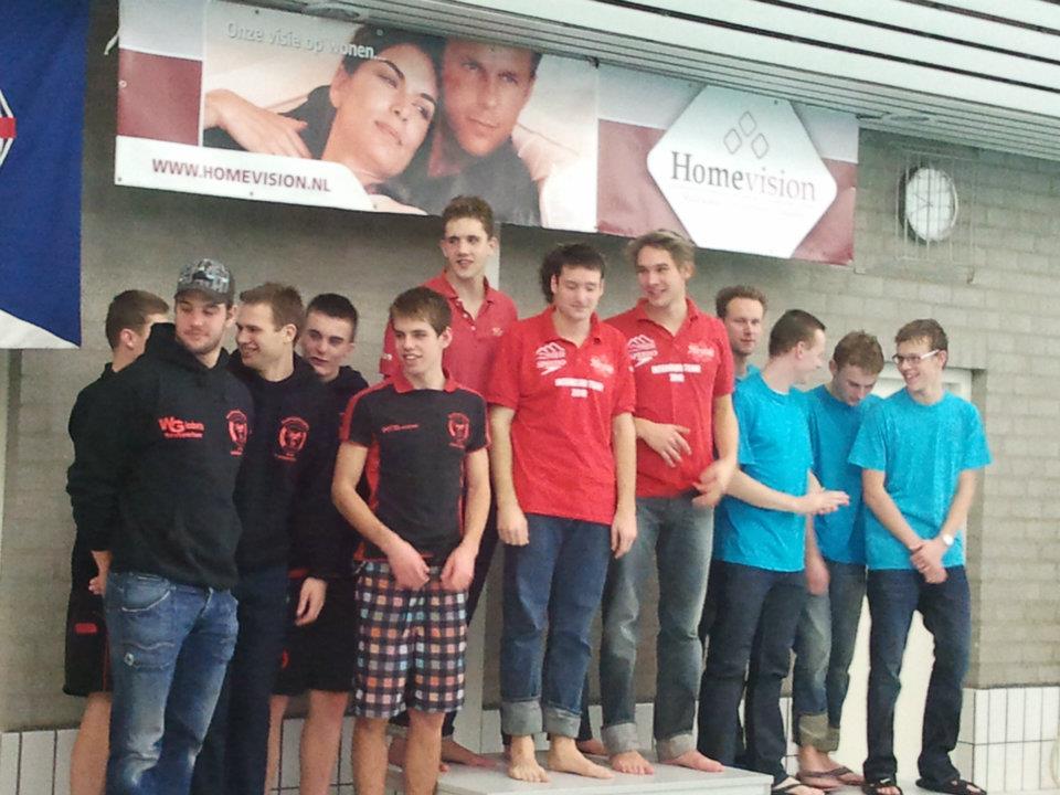 Podium heren.