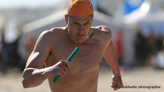 Tom Lommers in actie tijdens de Arena Rescue 2013.
