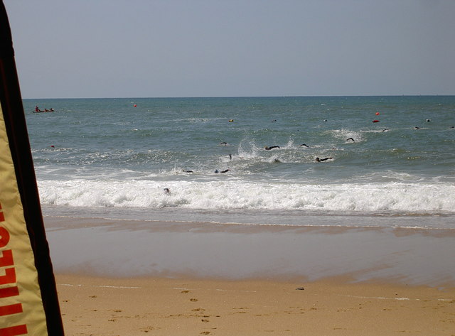 Surf Race finale aankomst