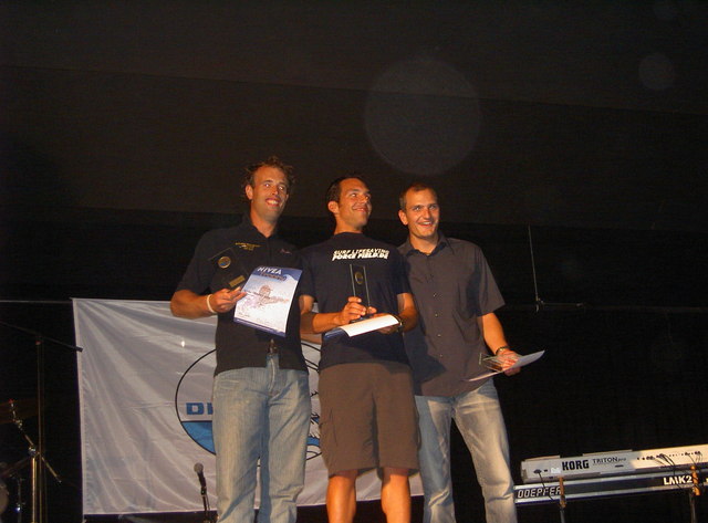 Jeroen Koster tweede in het totaalklassement van de Nivea Trophy Ski Race 2005