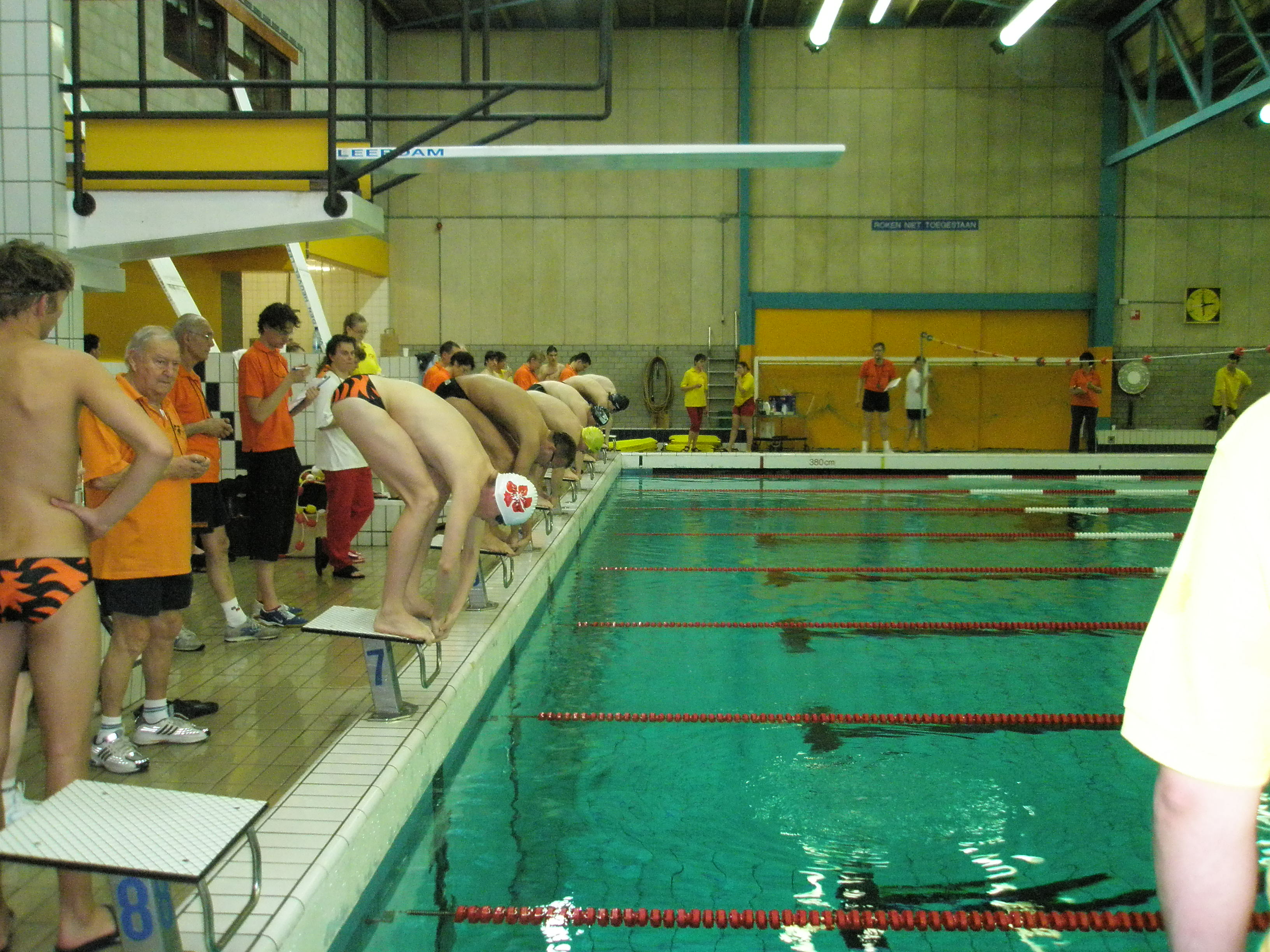 Martin aan de start