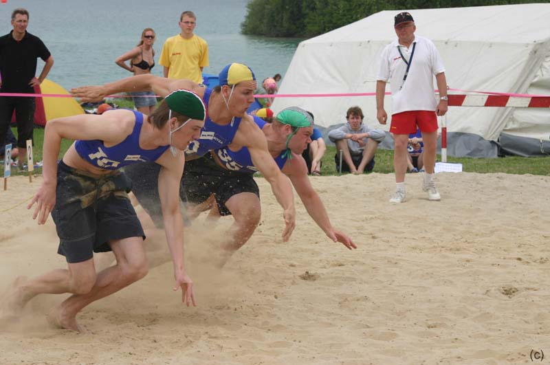 De eerste aanvaring met een sportief geziene lievelingsvijand