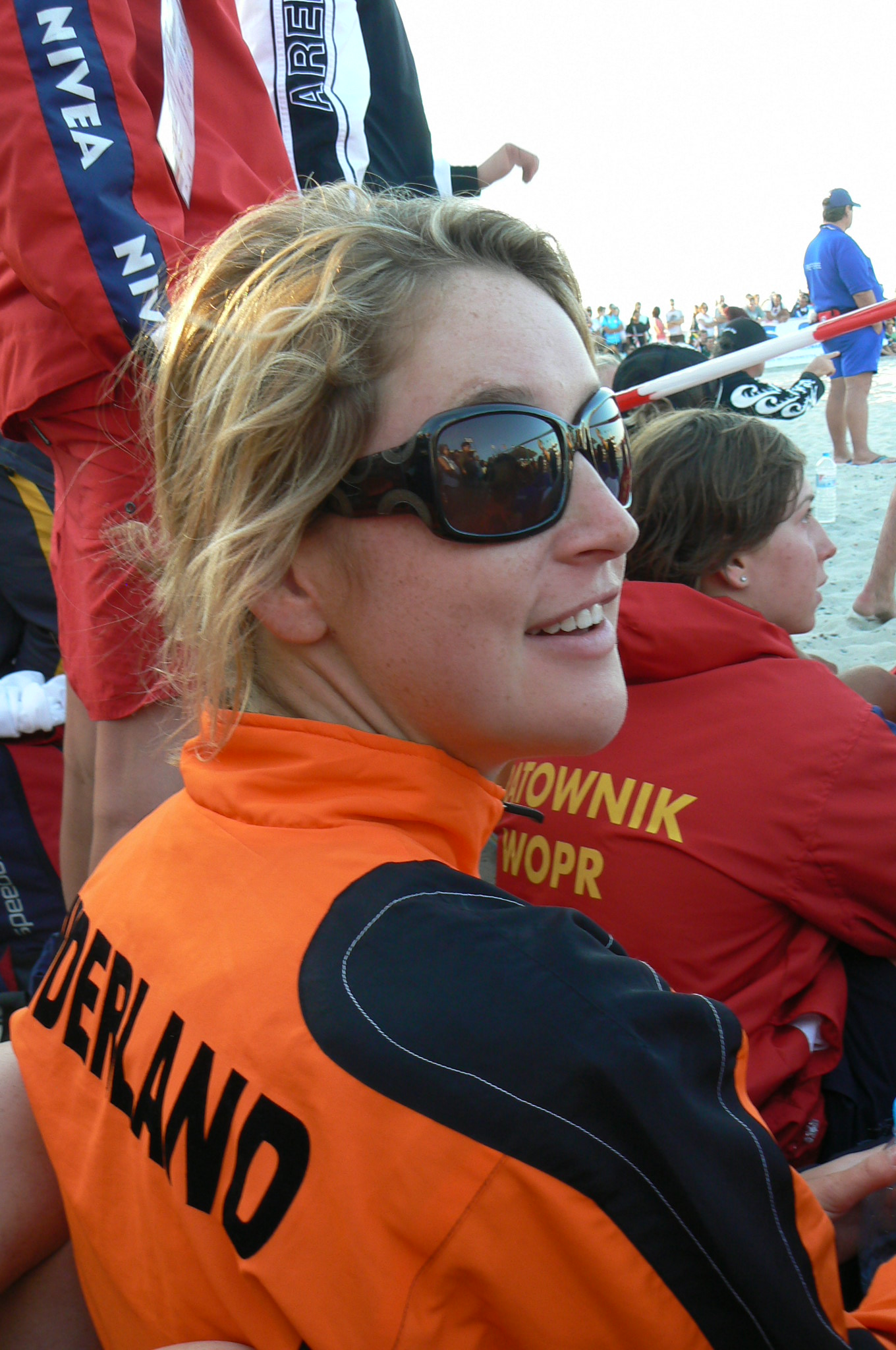 Mug shot van Maike @ WK 2008.