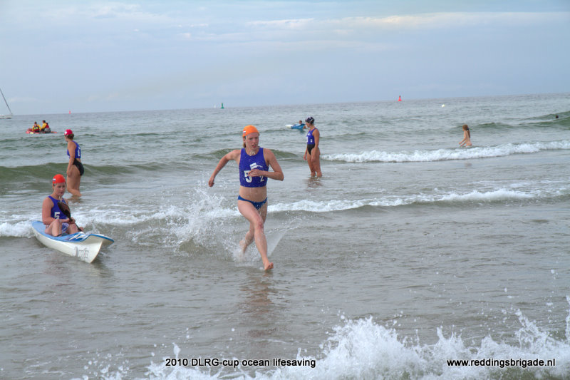 Ilvy als lopert op de Taplin Relay.