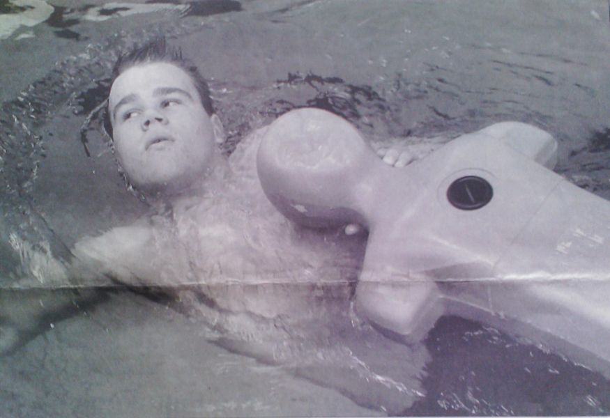 De 16-jarige Robert uit 2001, toen alles nog in zwart-wit was.