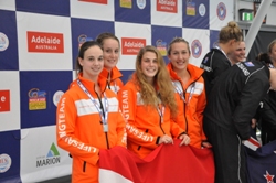 Zilver voor de dames op de 4x50 hindernis!
