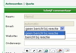 comments